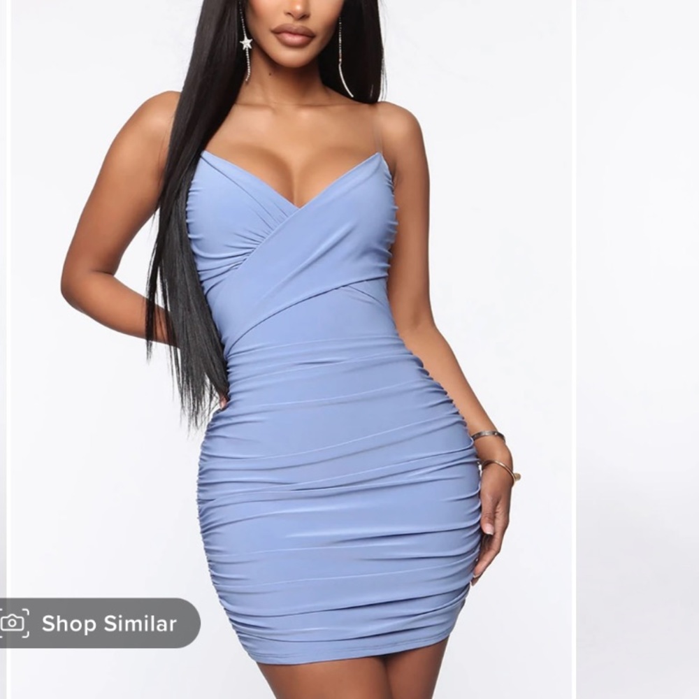 NWT Fashion  Nova lavender Mini Dress Sz M